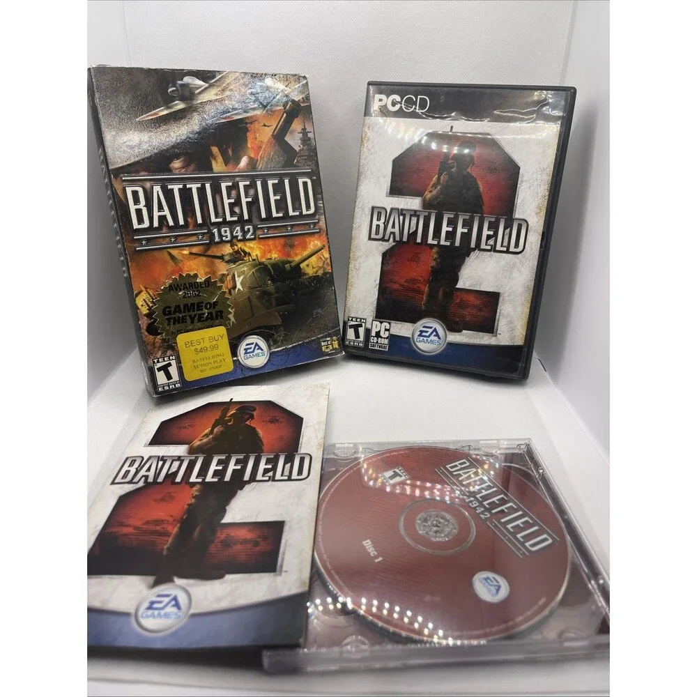 Battlefield 2: Complete Collection (Windows PC, 2007 CIB w/ Manual & Battlefield